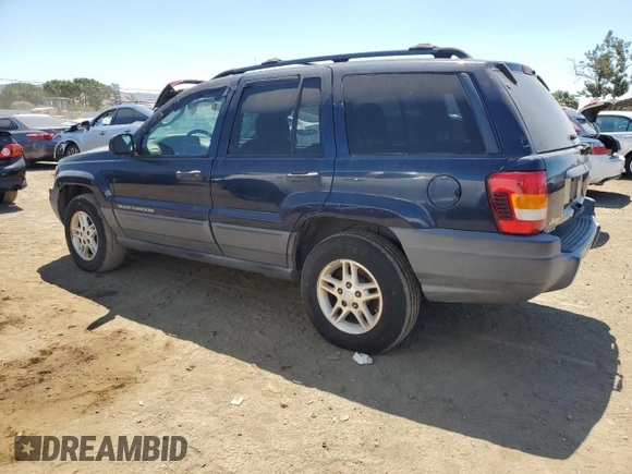 2004 Jeep Grand Cherokee Laredo with VIN 1J4GW48S34C343281, listed as a Copart auction lot 63253325 with 247,697 mi miles and Clean title. Bid and sale history available at DreamBid. Image 2.