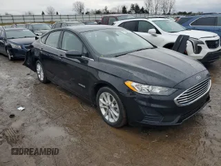 2019 Ford Fusion Hybrid SE with VIN 3FA6P0LUXKR196638, listed as a Copart auction lot 73047832 with 44,142 mi miles. Bid and sale history available at carsss.com. Image 4.
