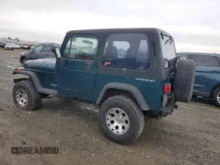 1995 Jeep Wrangler S with VIN 1J4FY19P1SP237075, listed as a Copart auction lot 84763794 with 201,888 mi miles and Salvage Title. Bid and sale history available at carsss.com. Image 2.