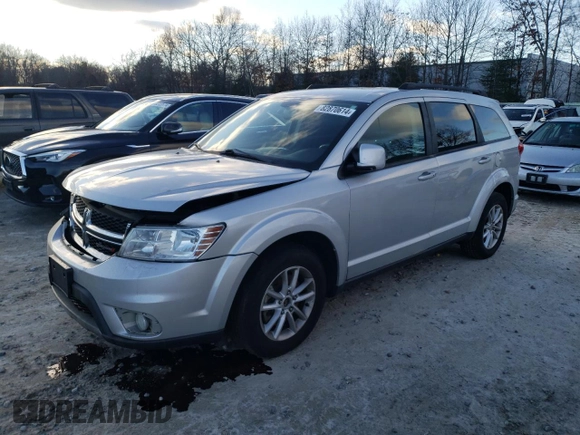 2014 Dodge Journey SXT z VIN 3C4PDDBG7ET282202, wystawiony jako Copart lot #82870614 z przebiegiem 153 404 mil mil oraz Czysty tytuł • Clean title. Historia ofert i sprzedaży dostępna na DreamBid. Obrazek 1.