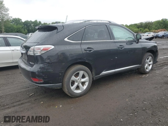 2011 Lexus RX 350 with VIN JTJBK1BA8B2015106, listed as a Copart auction lot 61424825 with 317,073 mi miles and Clean title. Bid and sale history available at DreamBid. Image 3.