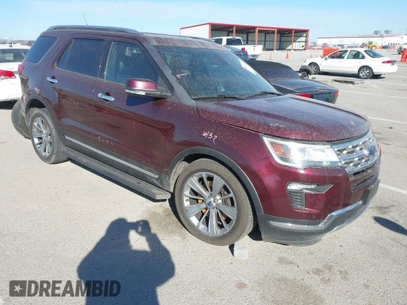 2018 Ford Explorer Limited с VIN 1FM5K8FHXJGC29155, выставлен на аукционе IAAI как лот 41813618 с пробегом 162 569 миль миль и . История ставок и продаж доступна на DreamBid. Изображение 1.