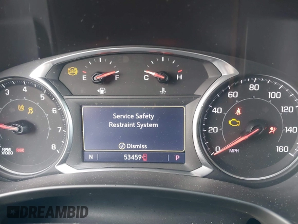 2019 GMC Terrain SLT with VIN 3GKALVEX5KL384320, listed as a IAAI auction lot 41891334 with 53,459 mi miles. Bid and sale history available at carsss.com. Image 7.