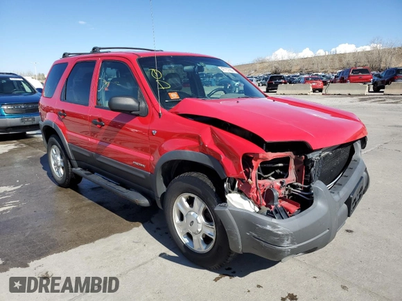2002 Ford Escape XLT Choice with VIN 1FMCU04172KB30414, listed as a Copart auction lot 47757964 with 176,501 mi miles and Salvage Title. Bid and sale history available at carsss.com. Image 4.