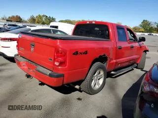 2007 Dodge Dakota SLT with VIN 1D7HW48N57S103881, listed as a Copart auction lot 75803604 with 194,688 mi miles and Salvage title. Bid and sale history available at DreamBid. Image 3.