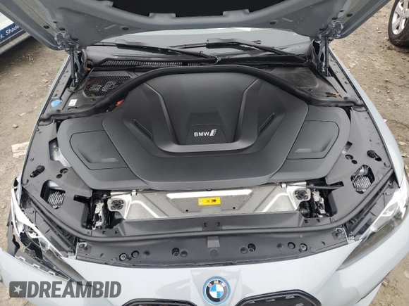2023 BMW i4 eDrive40 with VIN WBY73AW08PFN76248, listed as a Copart auction lot 42501884 with 12,173 mi miles. Bid and sale history available at carsss.com. Image 11.