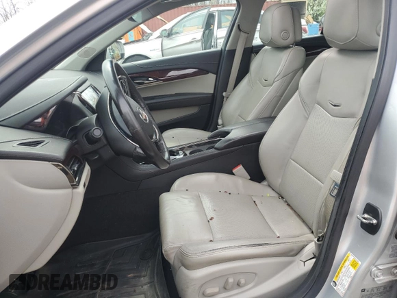 2014 Cadillac ATS Luxury AWD with VIN 1G6AH5SXXE0113677, listed as a Copart auction lot 50582865 with 86,787 mi miles and Salvage Title. Bid and sale history available at carsss.com. Image 7.