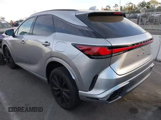 2023 Lexus RX with VIN 2T2BCMEA6PC007345, listed as a IAAI auction lot 41408508 with 23,060 mi miles. Bid and sale history available at carsss.com. Image 3.