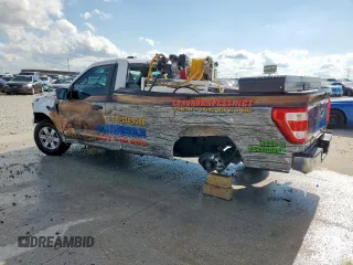2023 Ford F-150 XL with VIN 1FTMF1CB6PKE64993, listed as a Copart auction lot 56198495 with 41,376 mi miles and Salvage title. Bid and sale history available at DreamBid. Image 2.