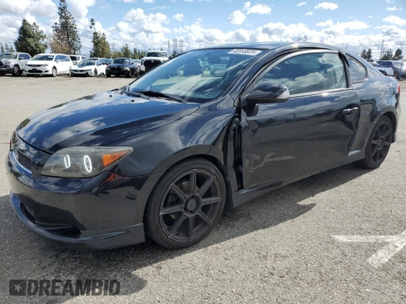 2005 Scion tC with VIN JTKDE167750037916, listed as a Copart auction lot 48958025 with 151,381 mi miles and Salvage Title. Bid and sale history available at carsss.com. Image 1.