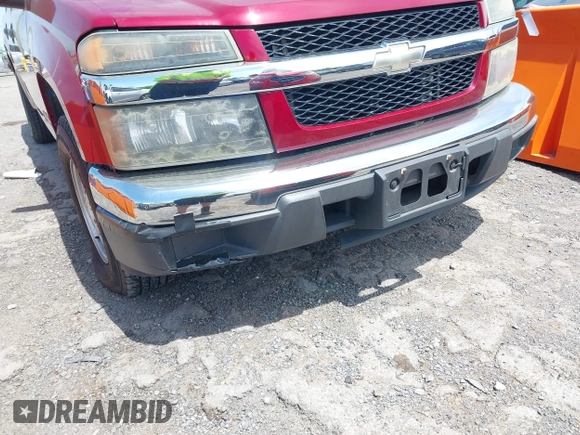 2005 Chevrolet Colorado 1SC LS Z85 with VIN 1GCCS136X58120717, listed as a IAAI auction lot 42096783 with 112,953 mi miles. Bid and sale history available at carsss.com. Image 6.