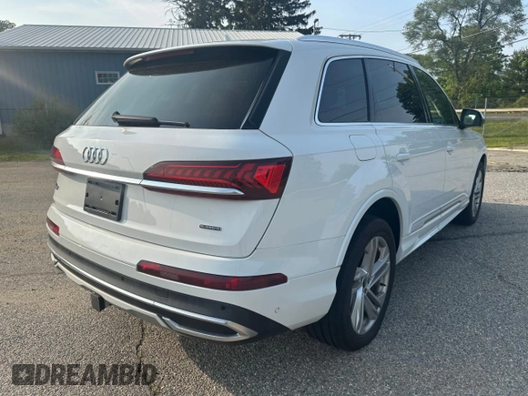 2021 Audi Q7 Premium Plus с VIN WA1LXAF70MD014461, выставлен на аукционе Copart как лот 62428405 с пробегом 63 076 миль миль и Чистый • Clean title. История ставок и продаж доступна на DreamBid. Изображение 4.