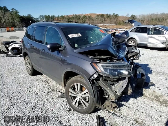 2017 Honda Pilot EX-L with VIN 5FNYF5H54HB041176, listed as a Copart auction lot 45532515 with Not Provided miles and Salvage Title. Bid and sale history available at carsss.com. Image 12.
