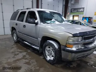 2005 Chevrolet Tahoe LT with VIN 1GNEK13Z55J219495, listed as a IAAI auction lot 41514208 with 1 mi miles. Bid and sale history available at carsss.com. Image 1.
