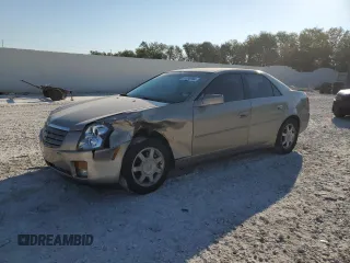 2004 Cadillac CTS with VIN 1G6DM577940142068, listed as a Copart auction lot 74938994 with 77,440 mi miles and Salvage Title. Bid and sale history available at carsss.com. Image 1.
