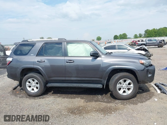 2022 Toyota 4Runner SR5 with VIN JTEMU5JR4N6003161, listed as a IAAI auction lot 42412172 with 67,533 mi miles and . Bid and sale history available at DreamBid. Image 14.