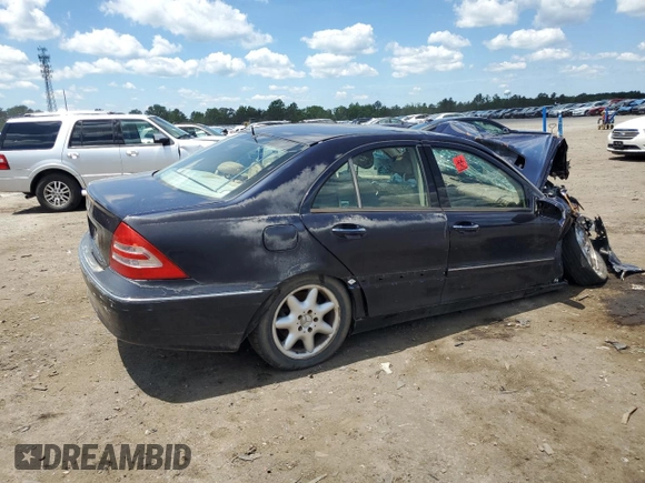 2001 Mercedes-Benz C 320 with VIN WDBRF64JX1F080898, listed as a Copart auction lot 55678364 with Not Provided miles and Clean Title. Bid and sale history available at DreamBid. Image 3.