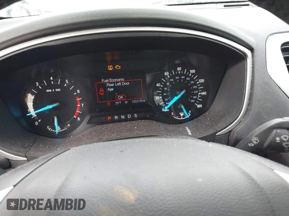 2016 Ford Fusion SE with VIN 3FA6P0T98GR367292, listed as a IAAI auction lot 41617850 with 165,518 mi miles and . Bid and sale history available at DreamBid. Image 7.