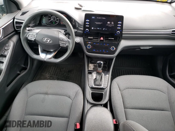2022 Hyundai Ioniq Blue with VIN KMHC65LC5NU268231, listed as a Copart auction lot 51711085 with 186,180 mi miles and Salvage title. Bid and sale history available at DreamBid. Image 8.