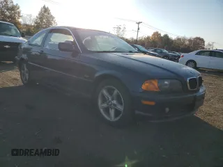 2003 BMW 3 Series 325Ci with VIN WBABN33433PC99425, listed as a Copart auction lot 76790314 with 0 mi miles and Salvage Title. Bid and sale history available at carsss.com. Image 4.