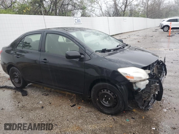 2012 Toyota Yaris with VIN JTDBT4K33CL035567, listed as a Copart auction lot 51837505 with 233,895 mi miles and Salvage Title. Bid and sale history available at DreamBid. Image 4.