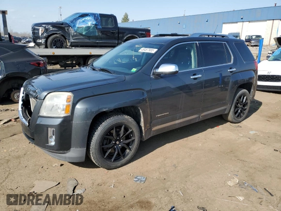 2011 GMC Terrain SLT-2 with VIN 2CTALWEC4B6202937, listed as a Copart auction lot 49467985 with 257,391 mi miles and Clean Title. Bid and sale history available at carsss.com. Image 1.