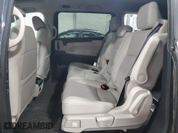 2025 Honda Odyssey EX-L с VIN 5FNRL6H66SB009185, выставлен на аукционе Copart как лот 57158115 с пробегом 8 541 миль миль и Списание • Salvage title. История ставок и продаж доступна на DreamBid. Изображение 11.