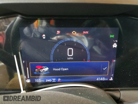 2024 Chevrolet TrailBlazer LS with VIN KL79MNSL5RB190683, listed as a Copart auction lot 82600314 with 4,148 mi miles and Salvage Title. Bid and sale history available at DreamBid. Image 9.