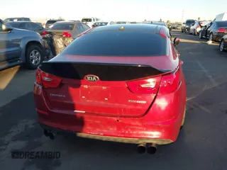 2015 Kia Optima SXL Turbo with VIN 5XXGR4A63FG507285, listed as a IAAI auction lot 40931441 with 113,726 mi miles and . Bid and sale history available at DreamBid. Image 17.