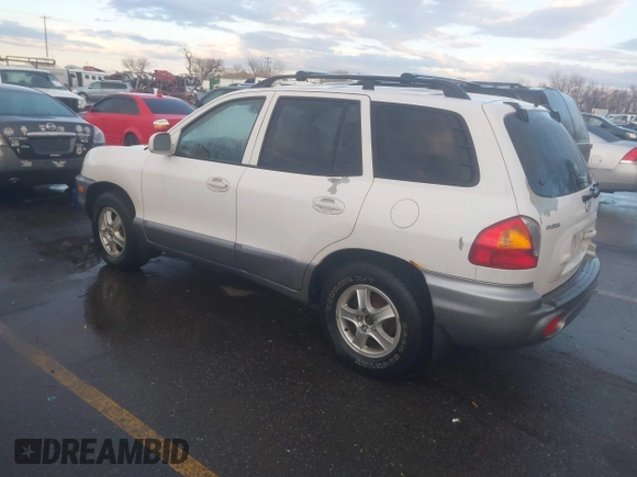 2003 Hyundai Santa Fe GLS with VIN KM8SC73D53U346562, listed as a IAAI auction lot 41706515 with 192,883 mi miles. Bid and sale history available at carsss.com. Image 3.