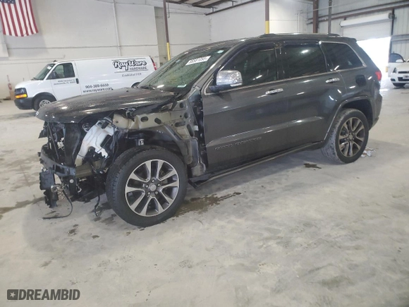 2017 Jeep Grand Cherokee Overland with VIN 1C4RJECGXHC672006, listed as a Copart auction lot 88581095 with 95,649 mi miles and Clean Title. Bid and sale history available at carsss.com. Image 1.