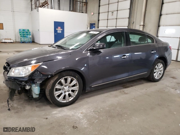 2013 Buick LaCrosse with VIN 1G4GA5ER7DF178776, listed as a Copart auction lot 81154784 with 123,128 mi miles and Salvage Title. Bid and sale history available at carsss.com. Image 1.