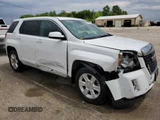2011 GMC Terrain SLE-1 with VIN 2CTALMEC5B6251245, listed as a Copart auction lot 57318125 with 113,243 mi miles and Salvage title. Bid and sale history available at DreamBid. Image 4.