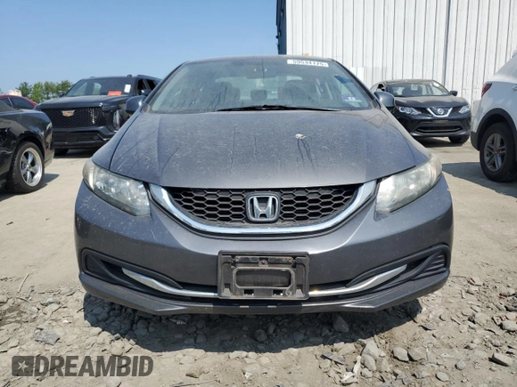 2013 Honda Civic LX z VIN 2HGFB2F58DH600464, wystawiony jako Copart lot #59534175 z przebiegiem 88 107 mil mil oraz Szkoda całkowita • Salvage title. Historia ofert i sprzedaży dostępna na DreamBid. Obrazek 5.