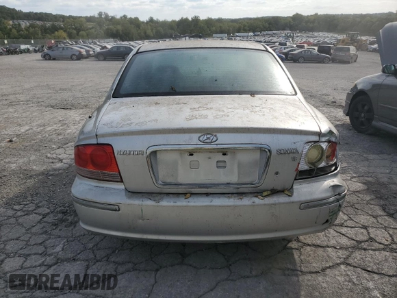 2003 Hyundai Sonata GLS with VIN KMHWF35H63A910917, listed as a Copart auction lot 71657584 with 120,196 mi miles and Salvage Title. Bid and sale history available at carsss.com. Image 6.