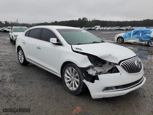 2016 Buick LaCrosse Leather with VIN 1G4GB5G33GF140441, listed as a Copart auction lot 44966115 with 207,913 mi miles and Salvage Title. Bid and sale history available at carsss.com. Image 4.