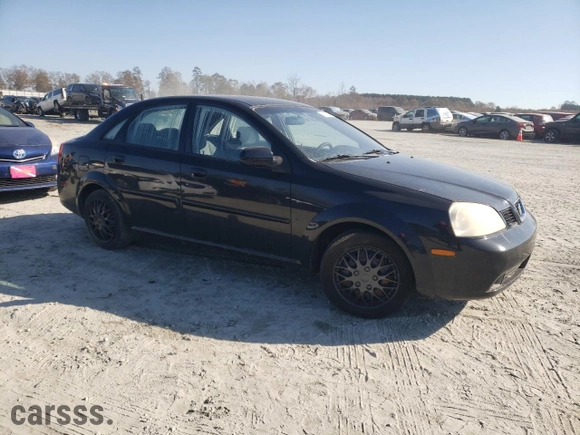 2005 Suzuki Forenza S with VIN KL5JD56Z55K171906, listed as a Copart auction lot 83628624 with 0 mi miles and Salvage Title. Bid and sale history available at carsss.com. Image 4.