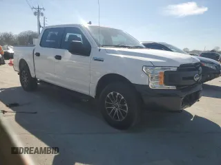 2020 Ford F-150 with VIN 1FTEW1P46LKE44396, listed as a Copart auction lot 50380815 with 65,438 mi miles and Salvage title. Bid and sale history available at DreamBid. Image 4.