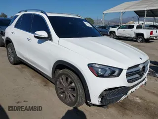 2022 Mercedes-Benz GLE 350 with VIN 4JGFB4KB2NA595537, listed as a IAAI auction lot 41623240 with 29,228 mi miles and . Bid and sale history available at DreamBid. Image 1.