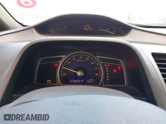 2008 Honda Civic LX with VIN 2HGFA16508H325188, listed as a IAAI auction lot 42277014 with 223,849 mi miles and . Bid and sale history available at DreamBid. Image 7.