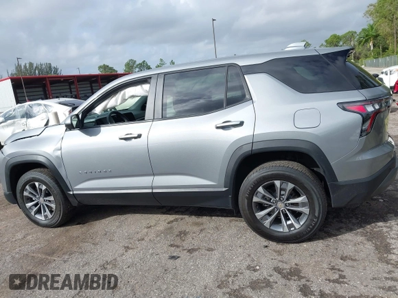2025 Chevrolet Equinox FWD LT with VIN 3GNAXHEG0SL141748, listed as a IAAI auction lot 40800238 with 2,789 mi miles and . Bid and sale history available at DreamBid. Image 14.