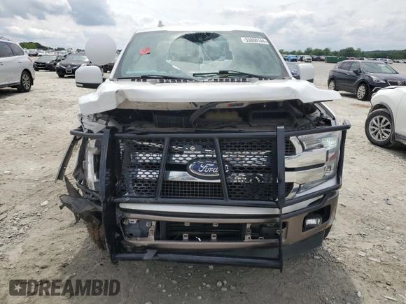 2019 Ford F-150 XL with VIN 1FTEW1C41KFB19166, listed as a Copart auction lot 53800144 with 97,876 mi miles and Salvage Title. Bid and sale history available at DreamBid. Image 5.