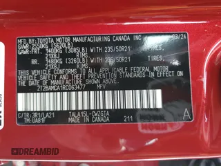 2024 Lexus RX 350 с VIN 2T2BAMCA1RC063477, выставлен на аукционе Copart как лот 53047685 с пробегом 14 390 миль миль и Чистый • Clean title. История ставок и продаж доступна на DreamBid. Изображение 13.
