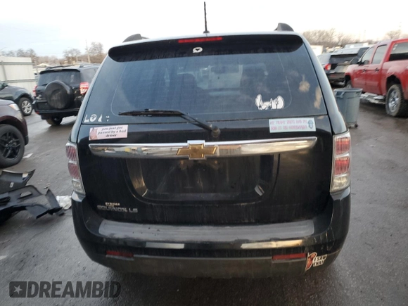 2009 Chevrolet Equinox LS with VIN 2CNDL13F196247820, listed as a Copart auction lot 43920755 with 127,125 mi miles and Clean Title. Bid and sale history available at carsss.com. Image 6.
