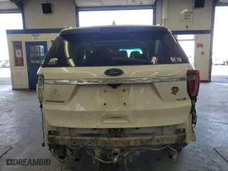 2016 Ford Explorer Platinum with VIN 1FM5K8HT1GGB67252, listed as a Copart auction lot 50235475 with 105,061 mi miles and Salvage Title. Bid and sale history available at carsss.com. Image 6.