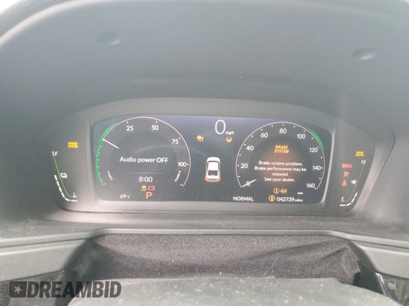 2023 Honda Accord Sport с VIN 1HGCY2F55PA037510, выставлен на аукционе Copart как лот 57072055 с пробегом 42 739 миль миль и Списание • Salvage title. История ставок и продаж доступна на DreamBid. Изображение 9.