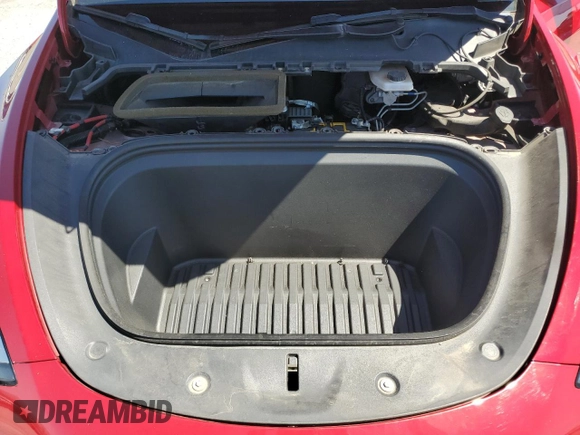 2021 Tesla Model Y Long Range with VIN 5YJYGDEE0MF217761, listed as a Copart auction lot 56525075 with 72,751 mi miles and Salvage Title. Bid and sale history available at DreamBid. Image 12.