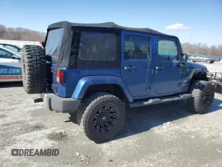 2010 Jeep Wrangler Unlimited Sahara with VIN 1J4HA5H11AL143608, listed as a Copart auction lot 46091715 with 480,747 mi miles and Salvage Title. Bid and sale history available at carsss.com. Image 3.