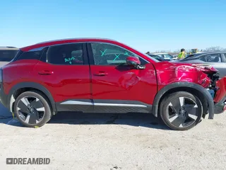 2025 Nissan Kicks SR with VIN 3N8AP6DA3SL303659, listed as a IAAI auction lot 41487639 with 14,454 mi miles. Bid and sale history available at carsss.com. Image 14.