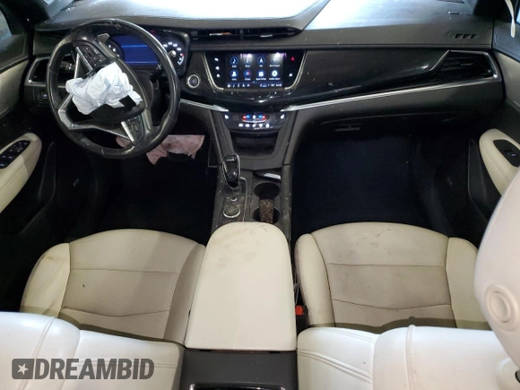 2022 Cadillac XT6 Sport with VIN 1GYKPGRS3NZ178080, listed as a Copart auction lot 77901344 with 35,221 mi miles and Clean Title. Bid and sale history available at carsss.com. Image 8.
